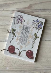 Columbines and Cherry